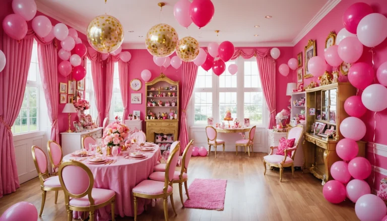 deco barbie pour anniversaire