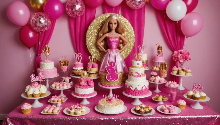 anniversaire thème barbie