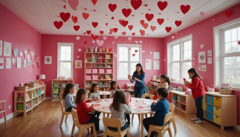 activite st valentin creche