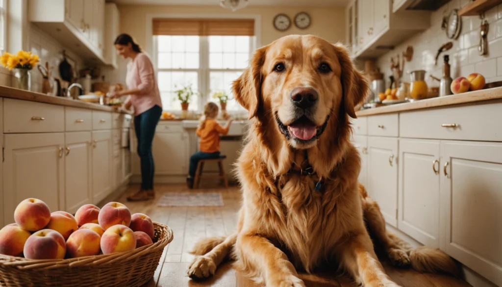 darf ein hund pfirsich essen